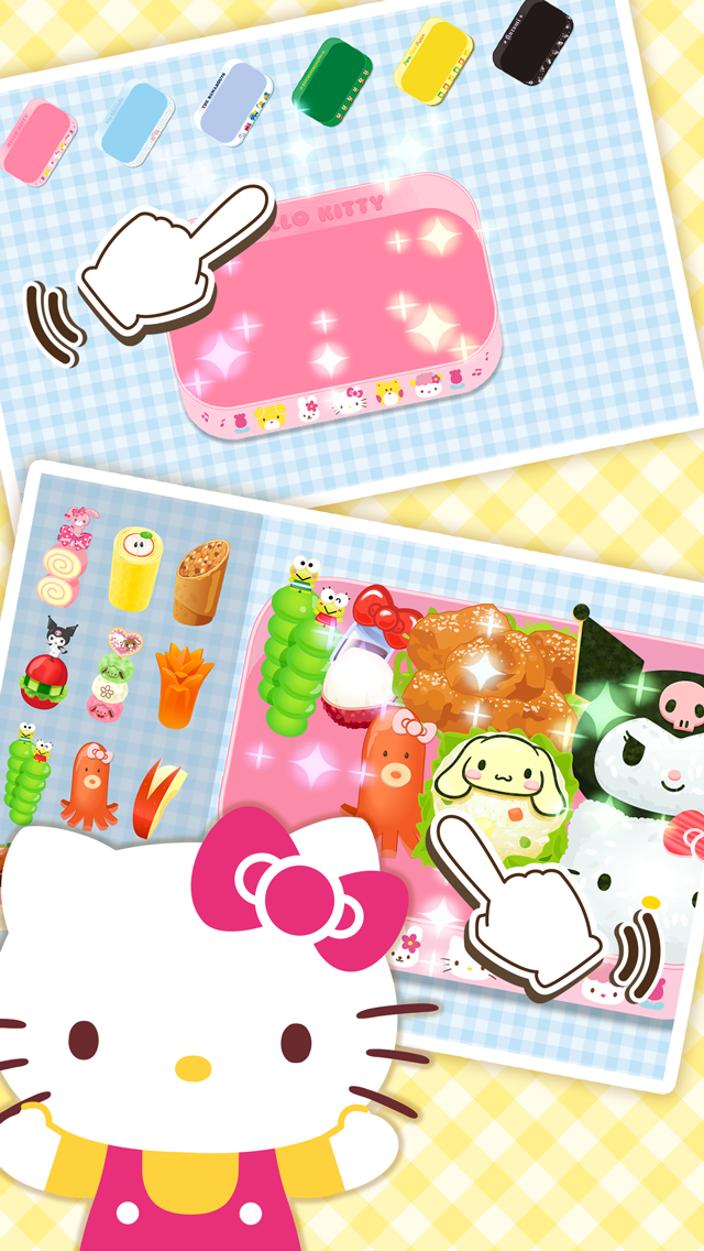 Hello Kitty Happy Bento Game Screenshot