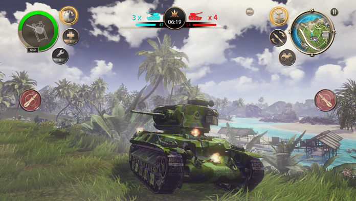 Infinite Tanks WWII Game Screenshot