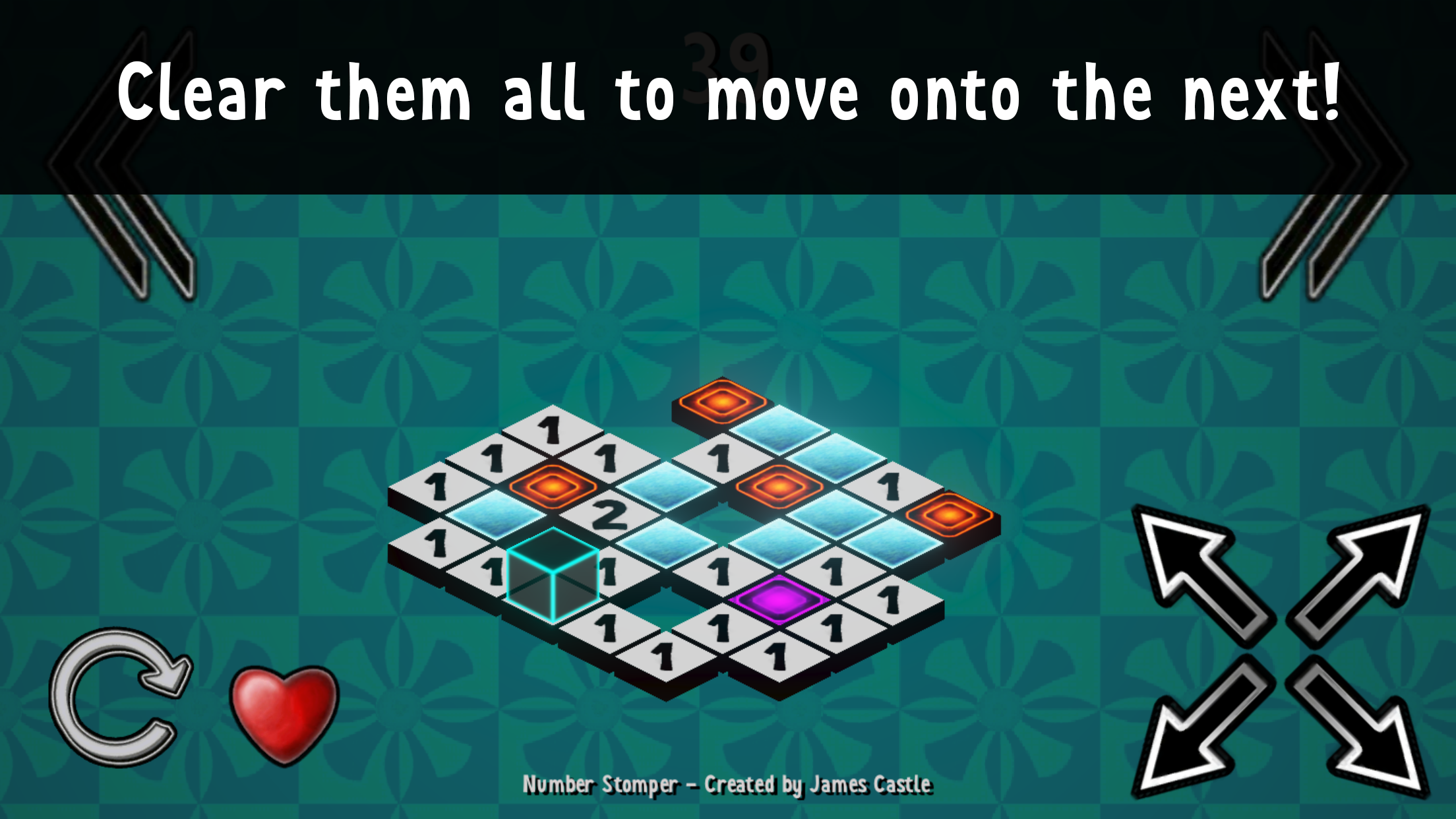 Number Stomper Game Screenshot