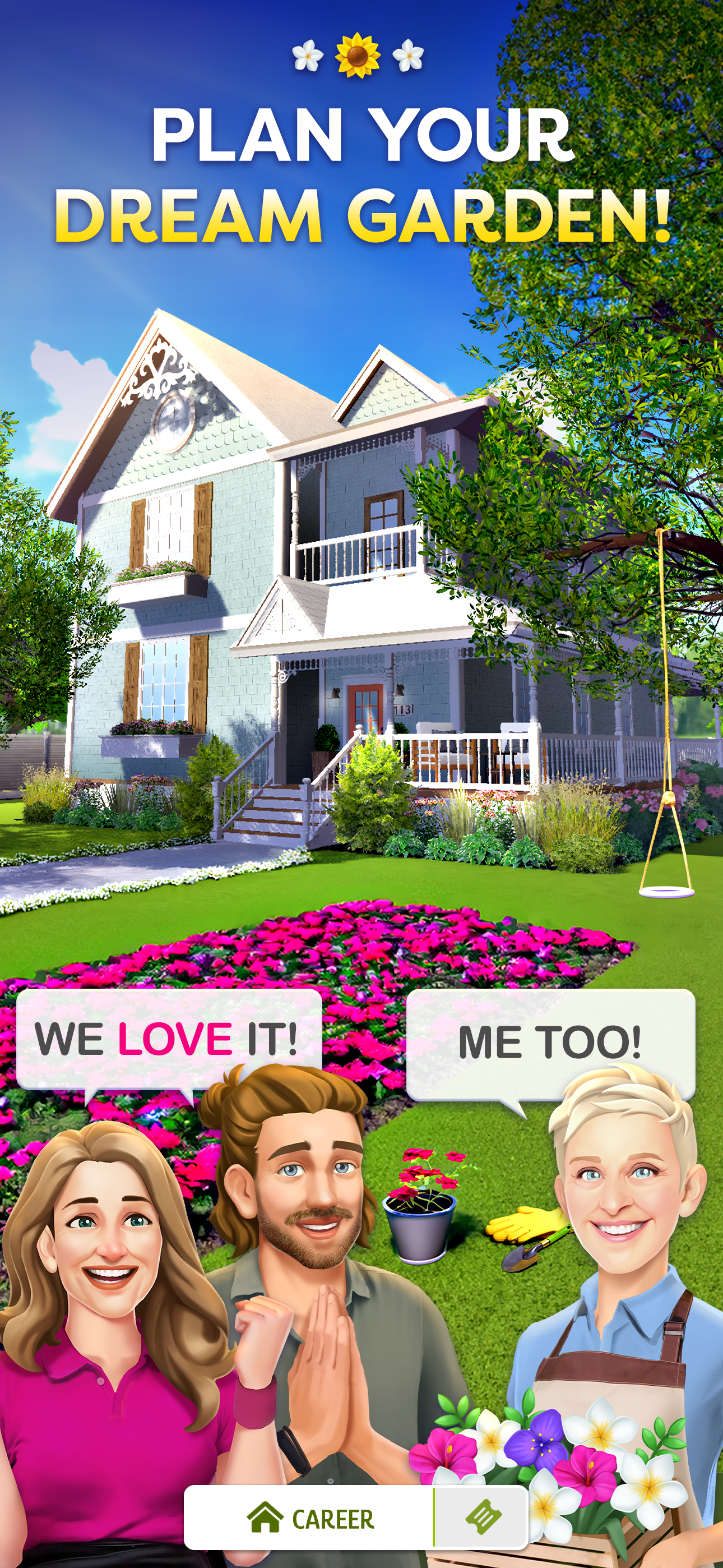 Ellen's Garden Restoration Game Screenshot