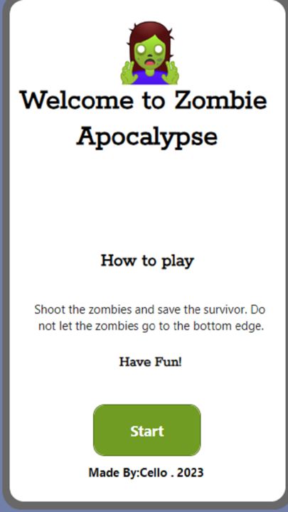 Screenshot 1 of Zombie Apocalypse by Cello 
