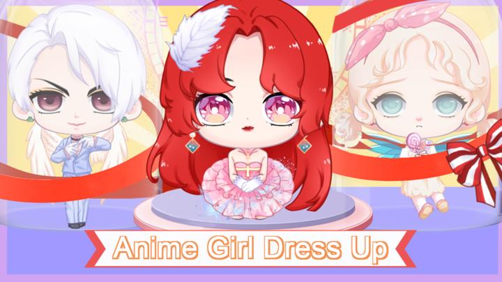 Banner of Anime Girl Dress up 