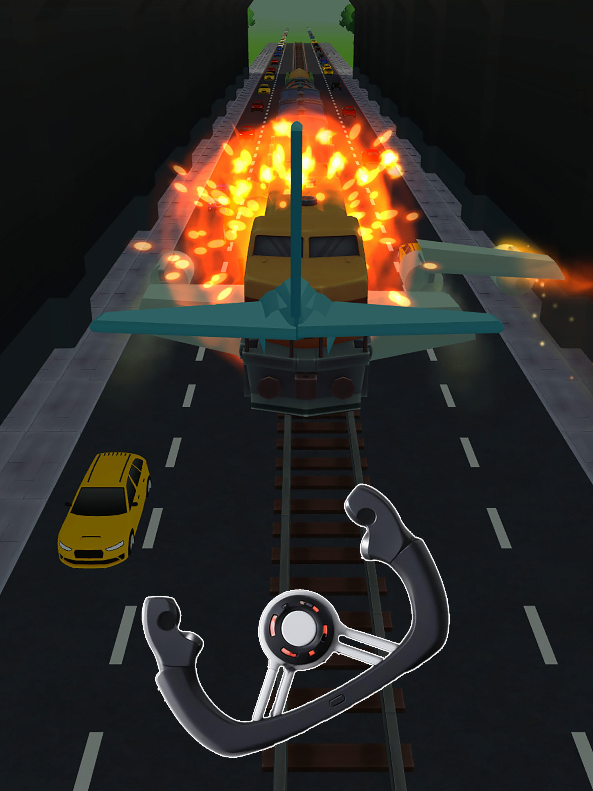 Sling Plane 3D - Sky Crash Jet 遊戲截圖