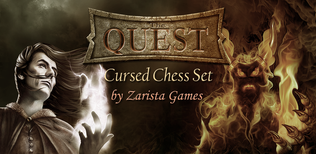 Banner of The Quest - Cursed Chess Set 