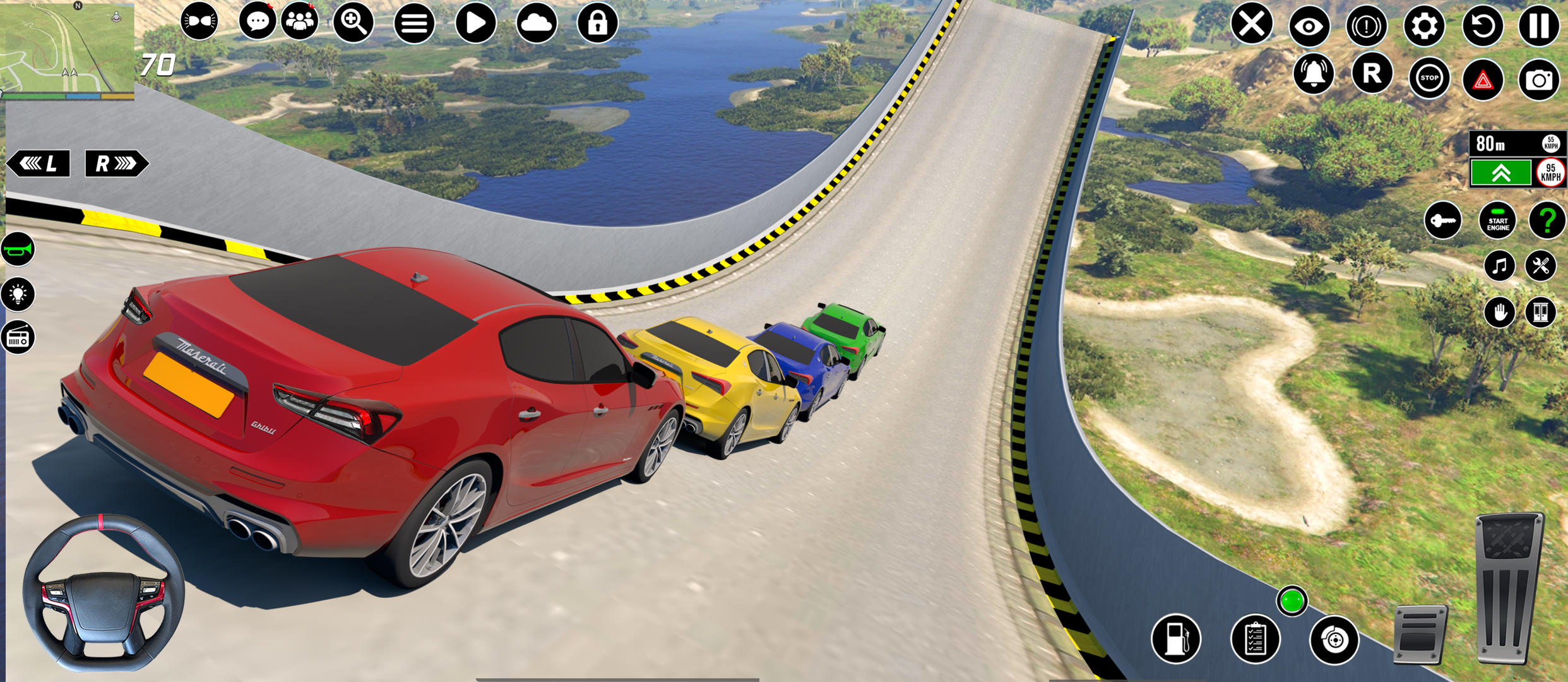 Crazy Car Crash Simulator Game android iOS apk download for free