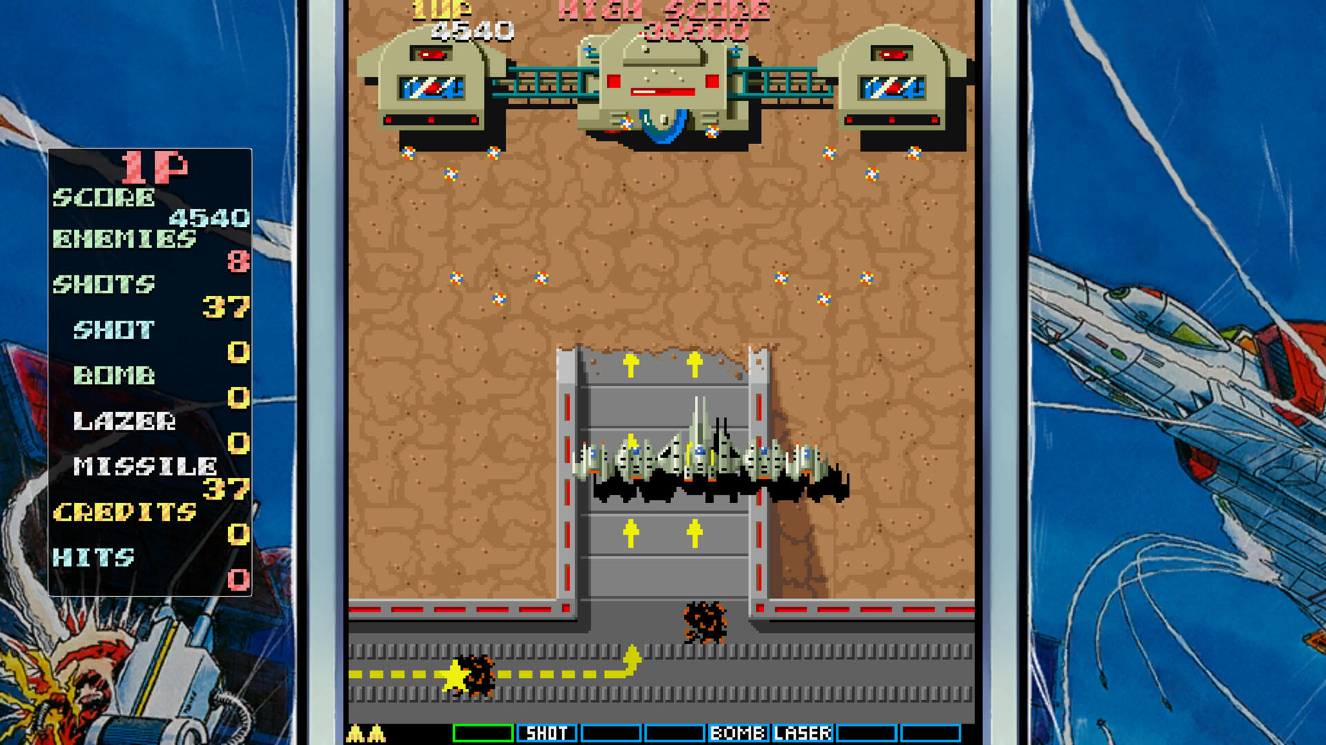 Slap Fight screenshot game