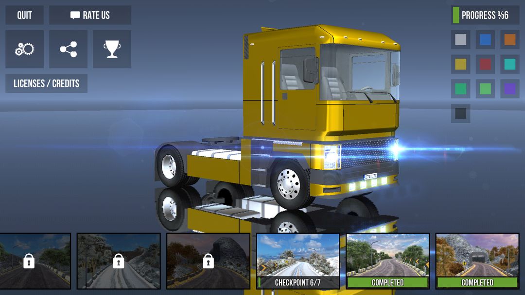 Pro Truck Driver遊戲截圖