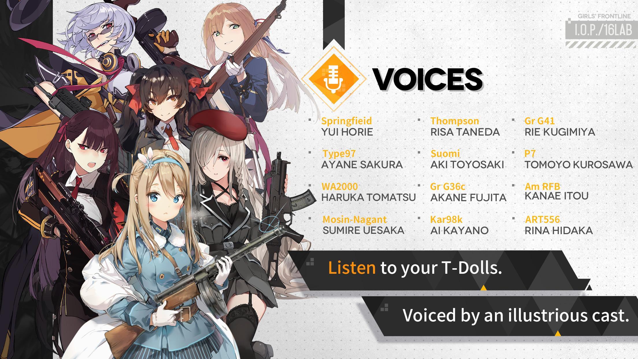 Скриншот игры Girls' Frontline