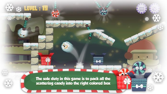 Screenshot of Christbox - pack the gift