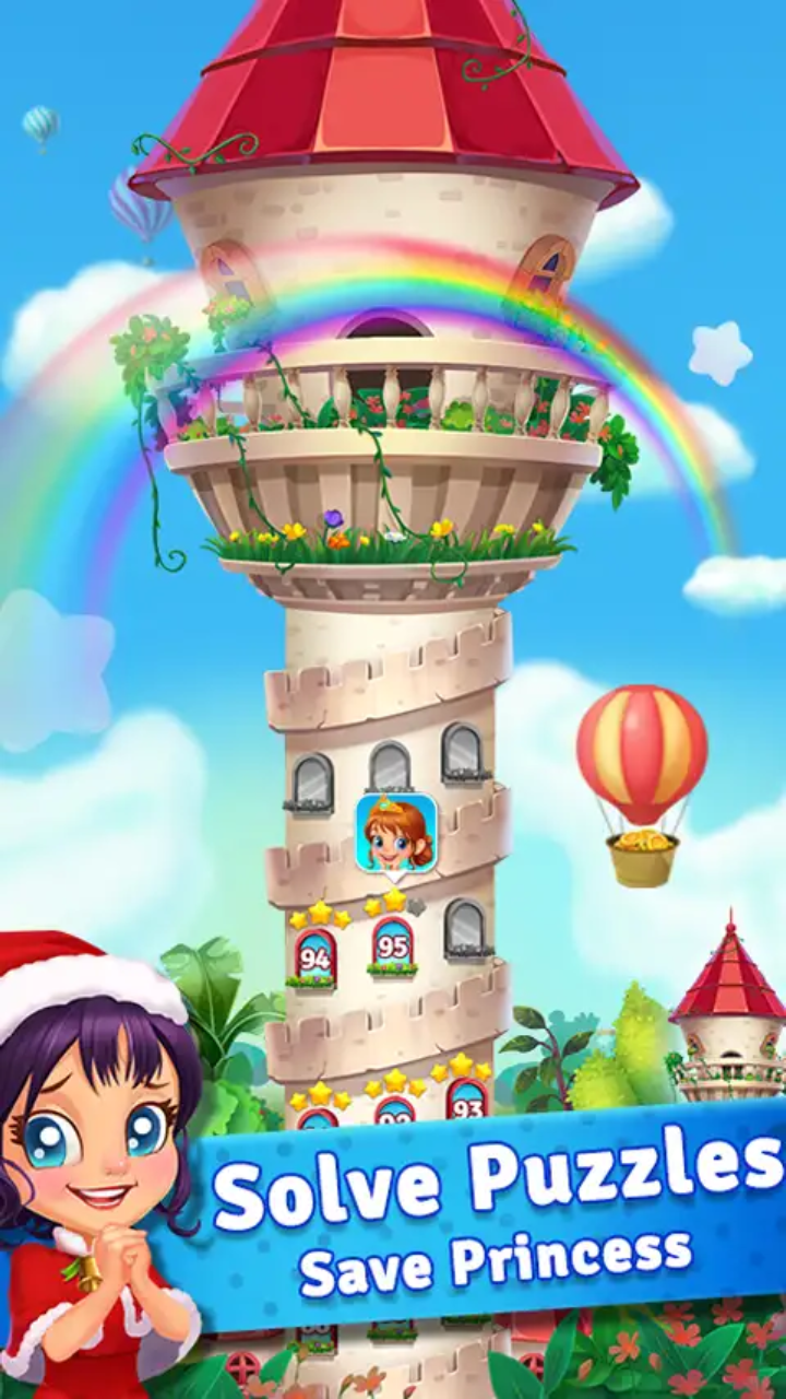 Jewel Crush - Jewels & Gems Match 3 Puzzle Game Screenshot