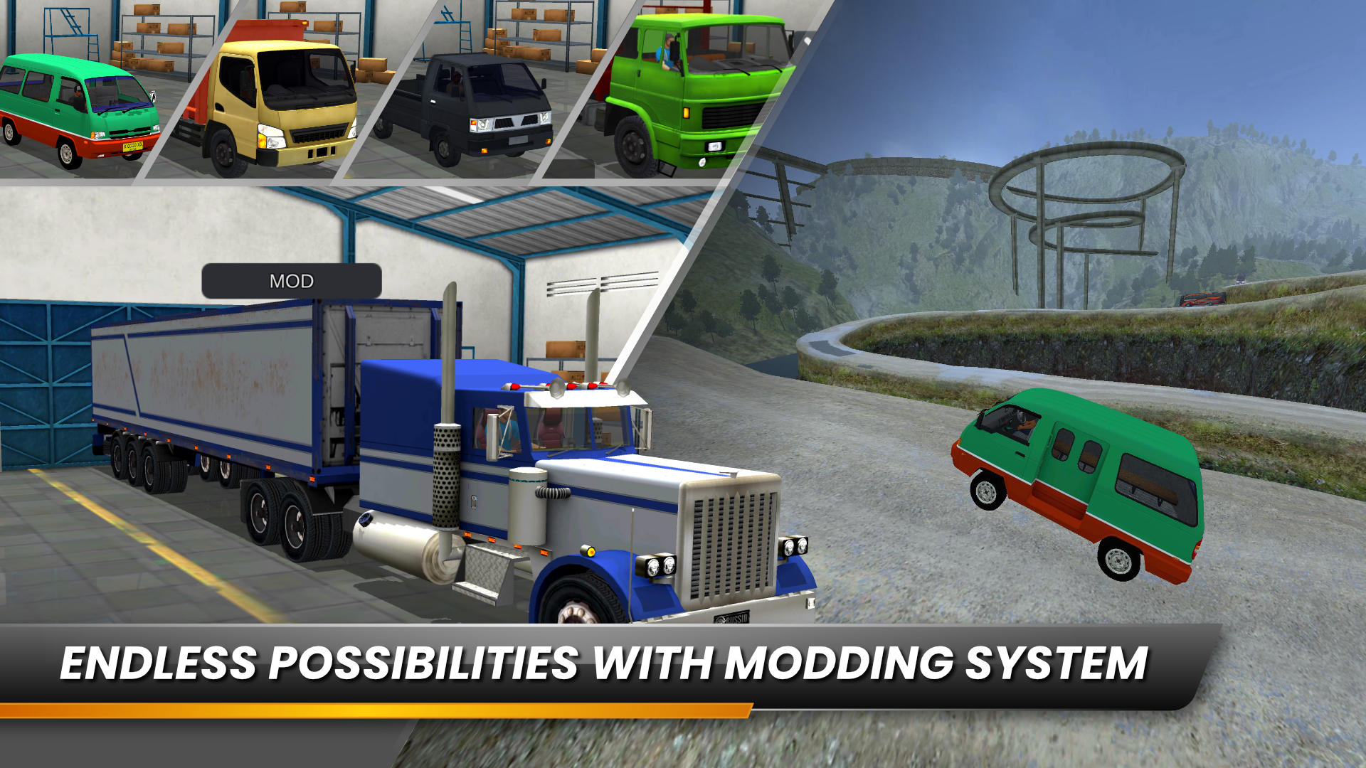 Bus Simulator Indonesia Game Screenshot