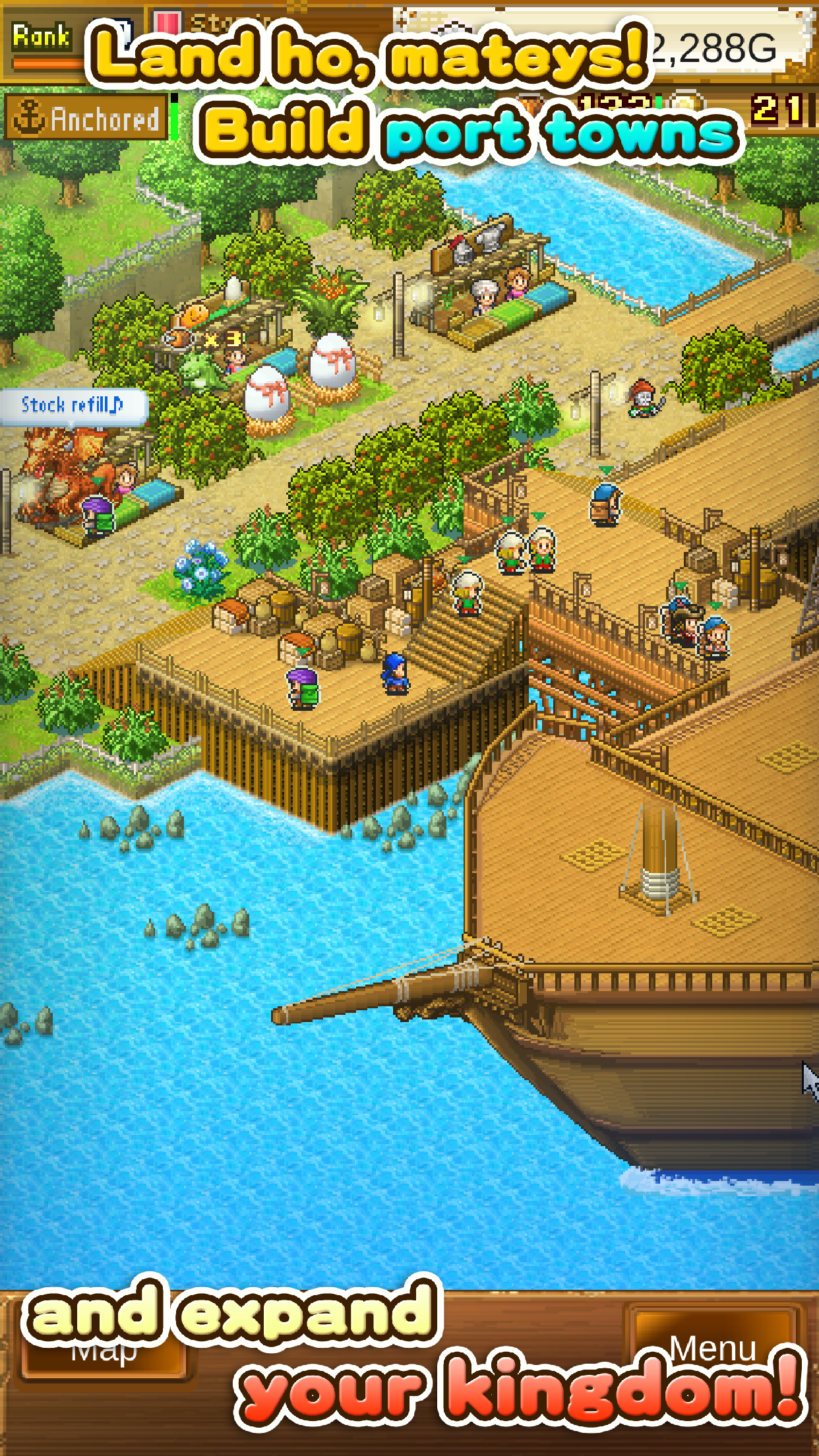 High Sea Saga DX screenshot game