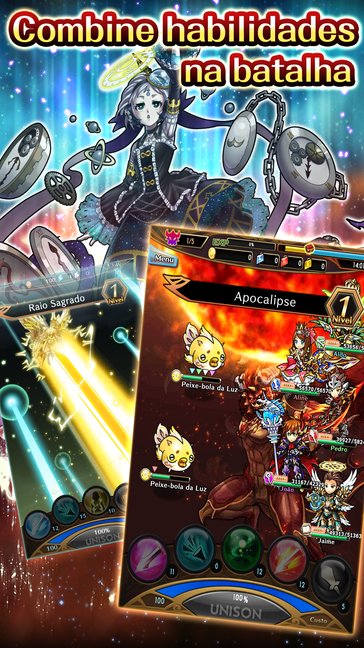 Captura de Tela do Jogo Unison League