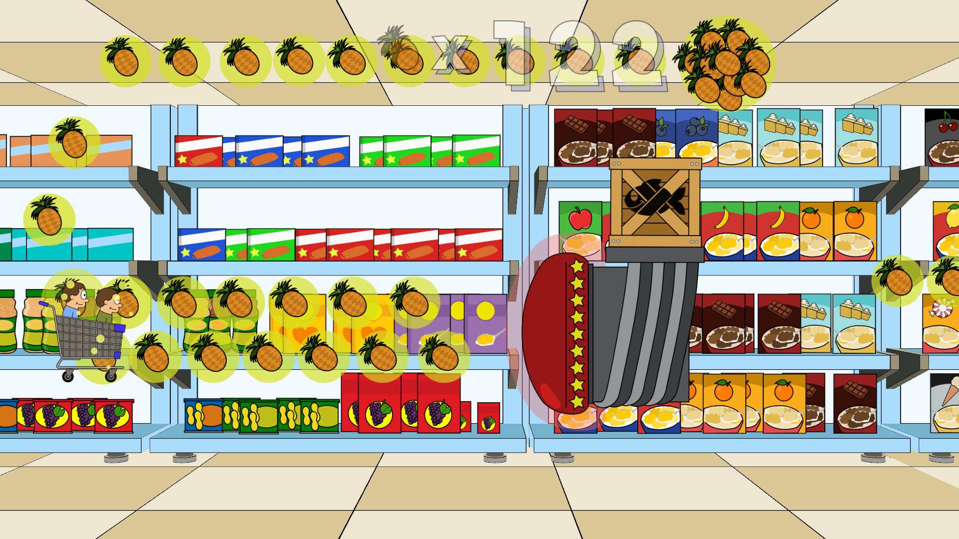 Grocery Run Game Screenshot