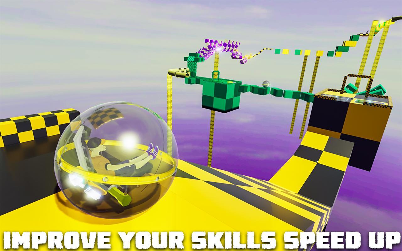 Run Race Ball 3D Game Screenshot