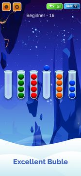 Bubble Sort Puzzle Ball Game Screenshot