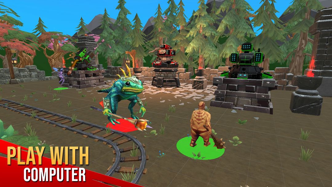 Battle of Fortresses: TD Games screenshot game