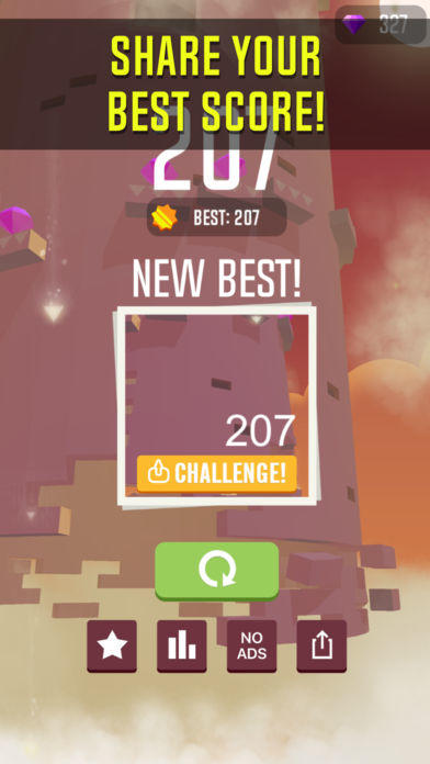 Falling Tower Game Screenshot