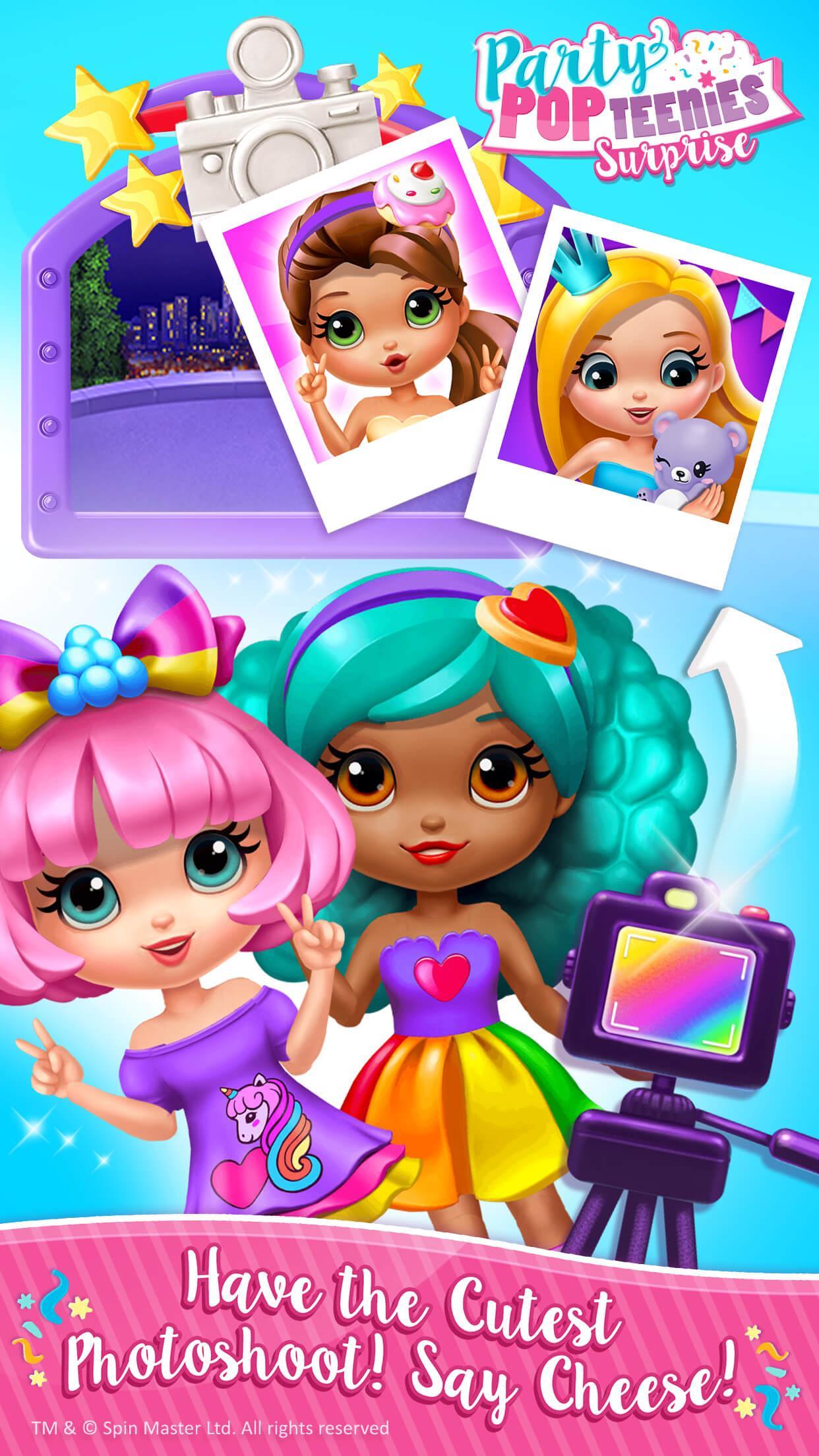 Party Popteenies Surprise - Rainbow Pop Fiesta 게임 스크린샷