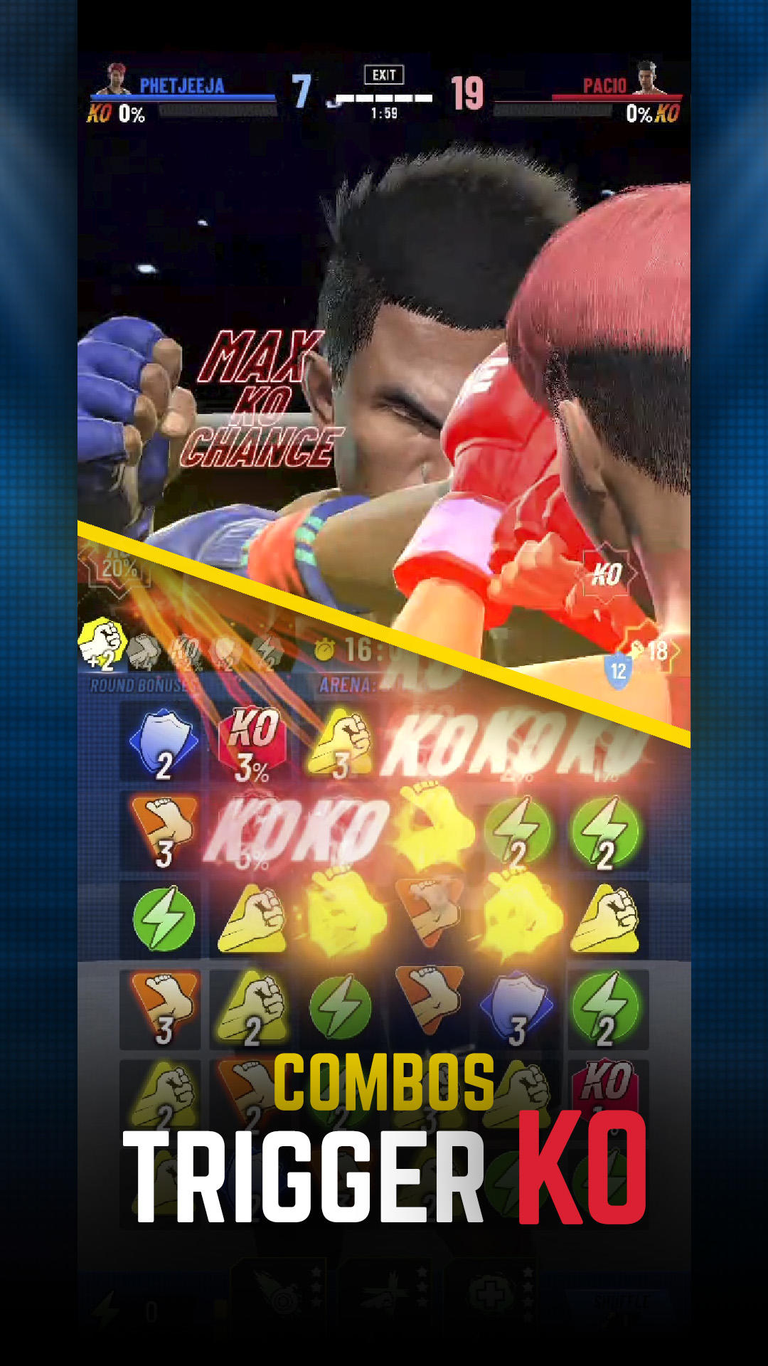 ONE Fight Arena: Match3 PvP Game Screenshot