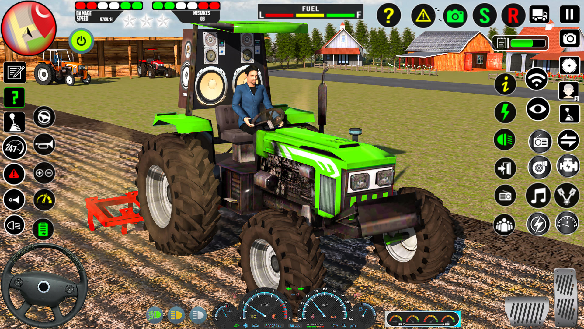 Farming Tractor Game Simulator Game Screenshot