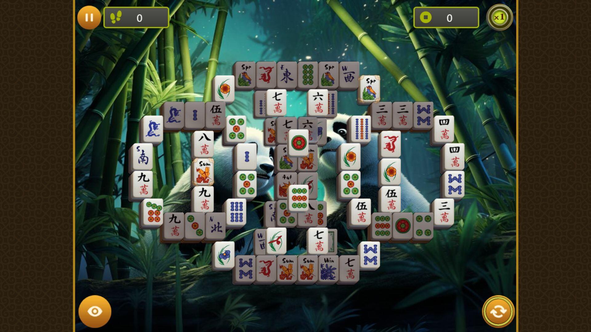 Screenshot 1 of Panda Scelta Mahjong 