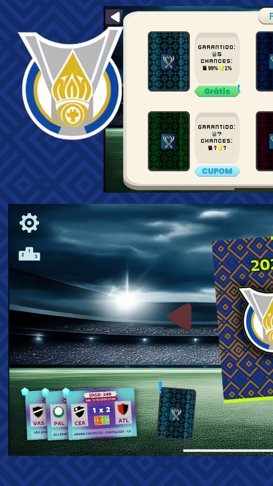 Screenshot of Álbum Histórico do Brasileirão