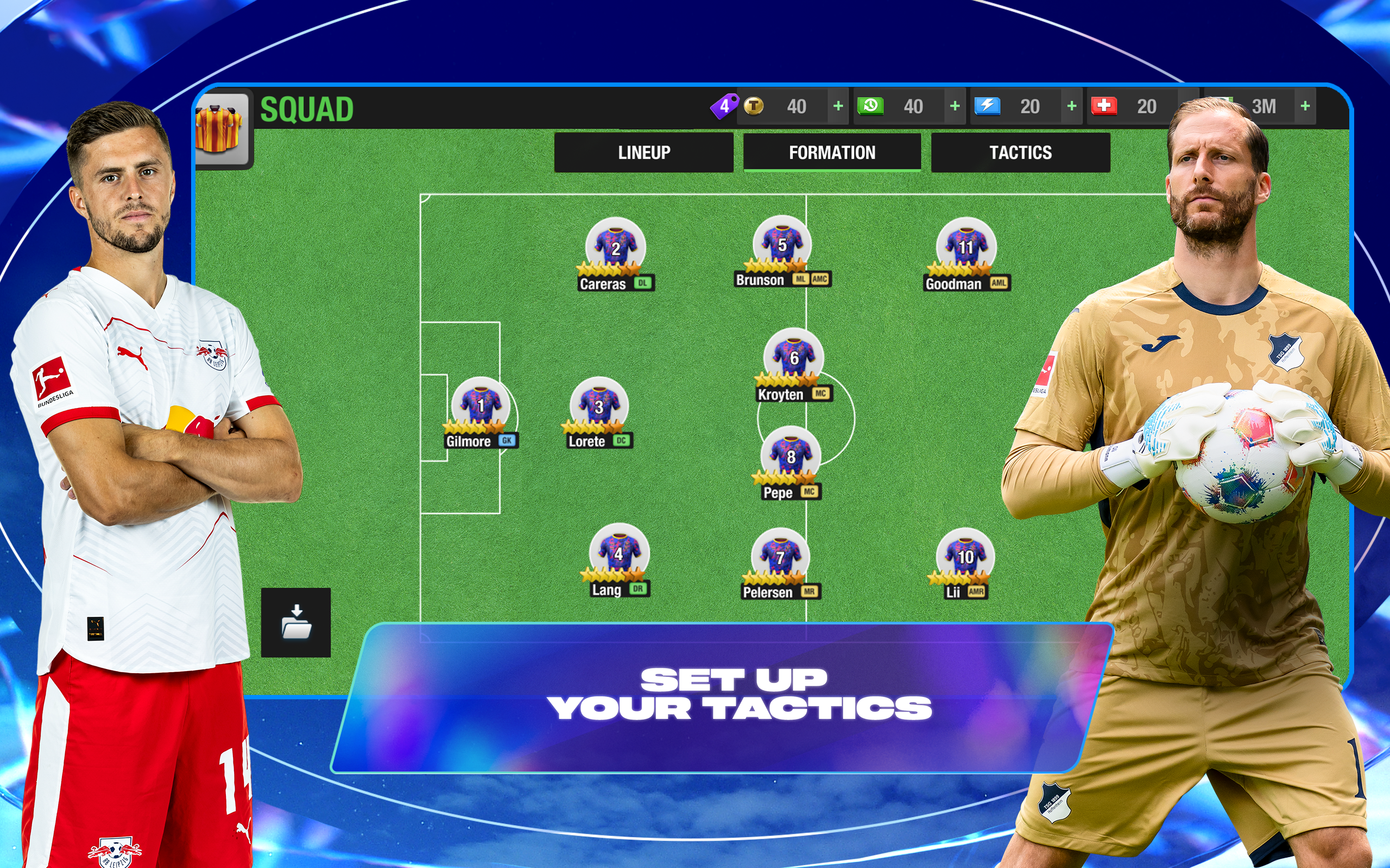 Top Eleven Be a Soccer Manager Game Screenshot