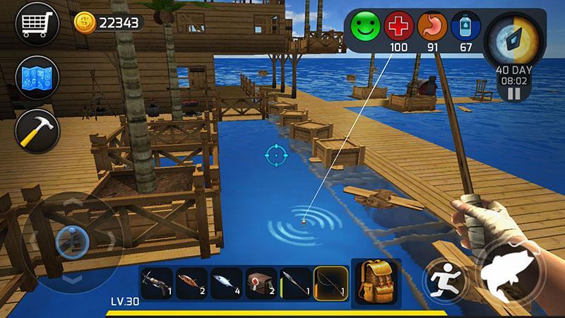 Ocean Survival screenshot game