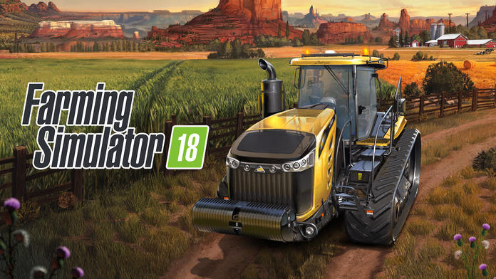 Screenshot of the video of Farming Simulator 18