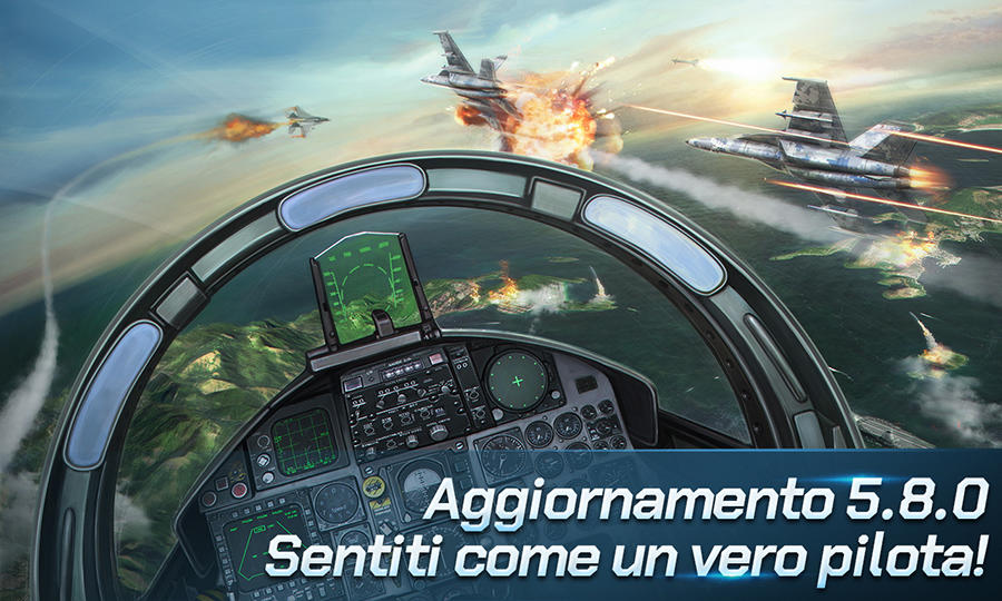 Screenshot 1 of Modern Air Combat: Team Match 5.9.0