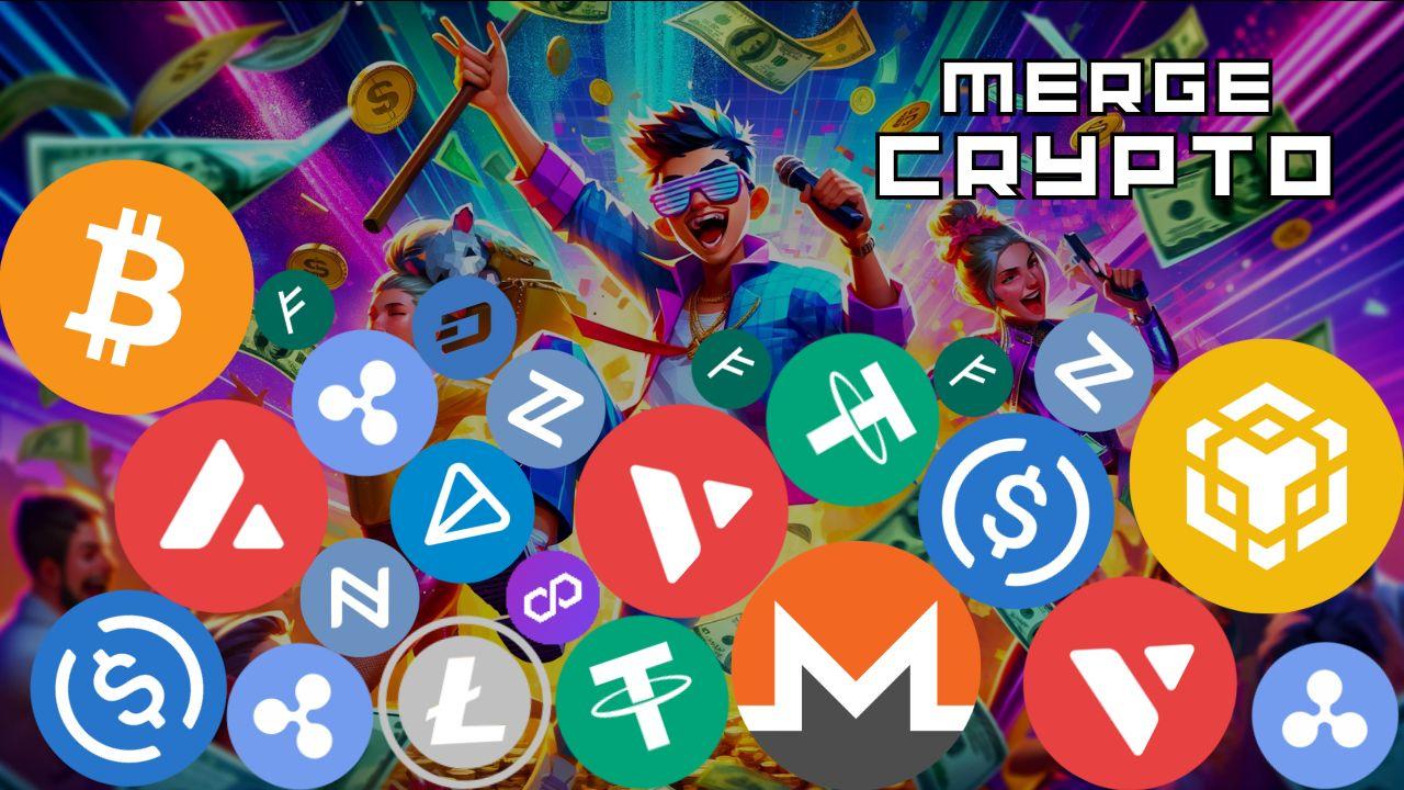 Merge Crypto — 2048 Balls Game Screenshot