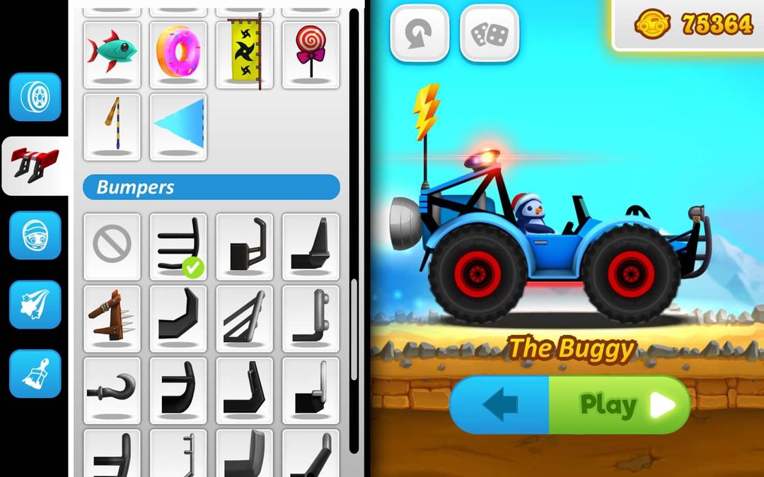 Screenshot of 4x4 Buggy Race Outlaws