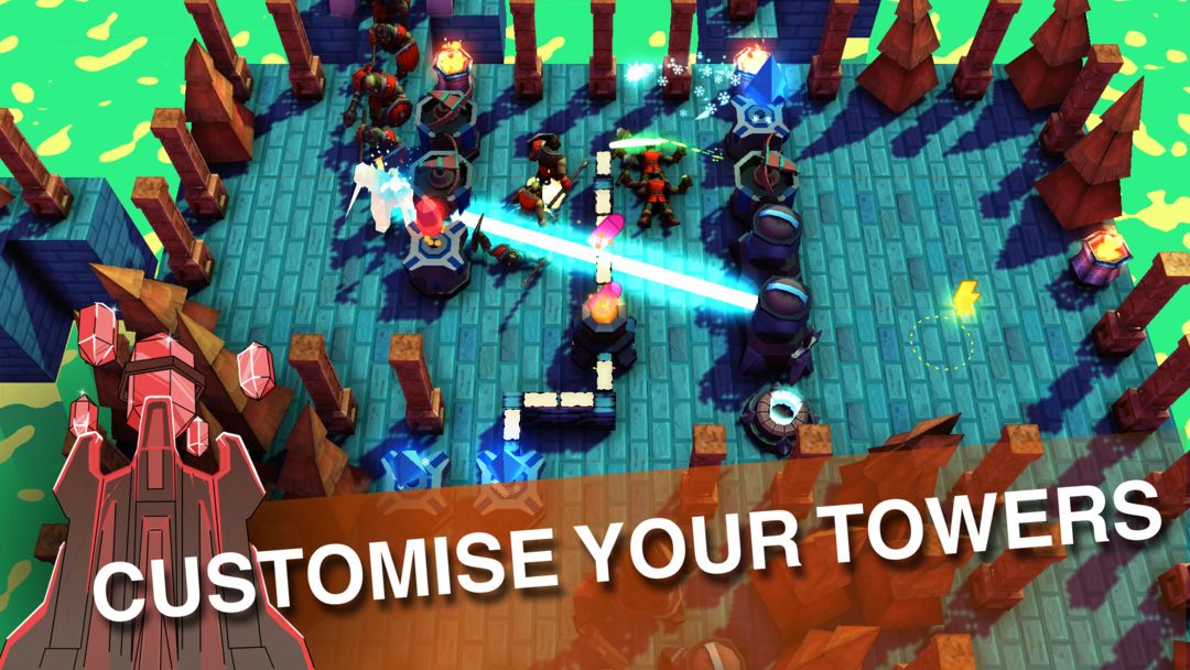 Maze Defenders - Tower Defense ภาพหน้าจอเกม