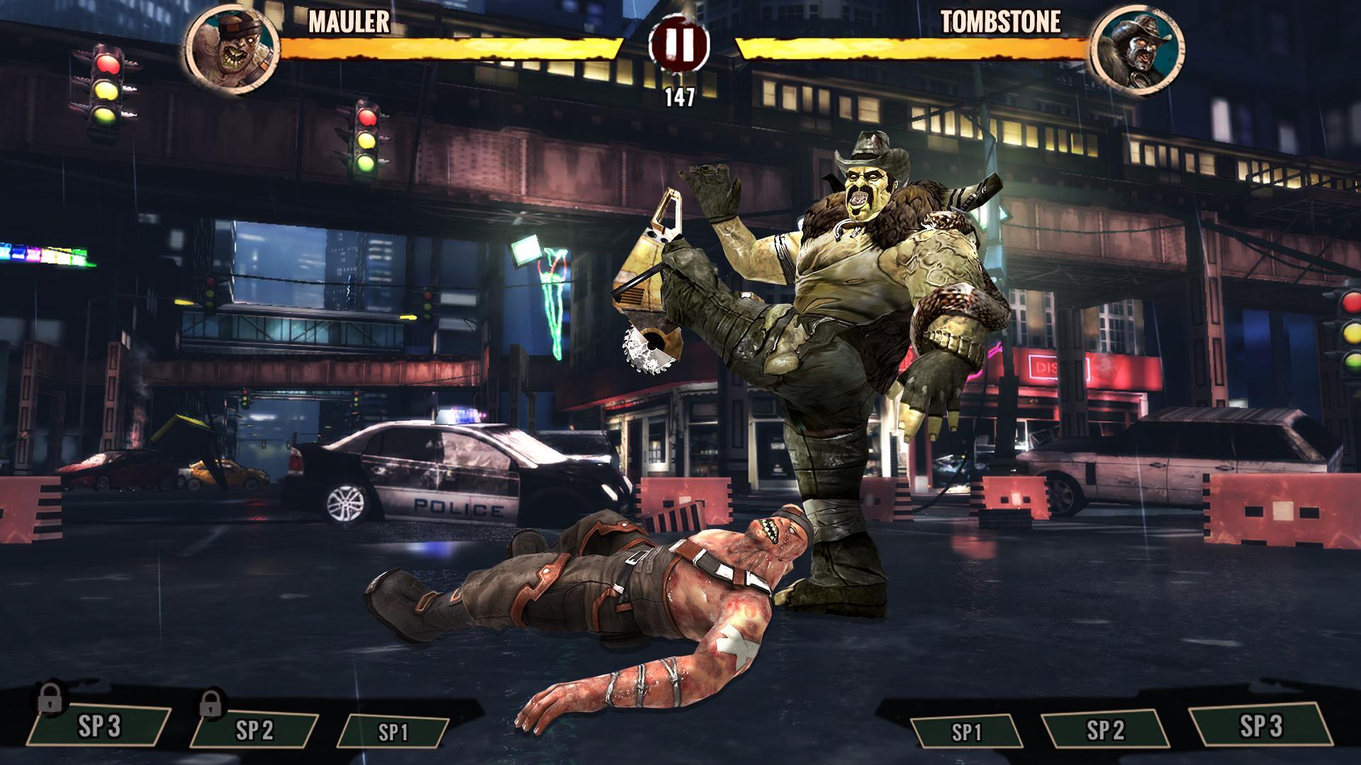Zombie Ultimate Fighting Champ Game Screenshot
