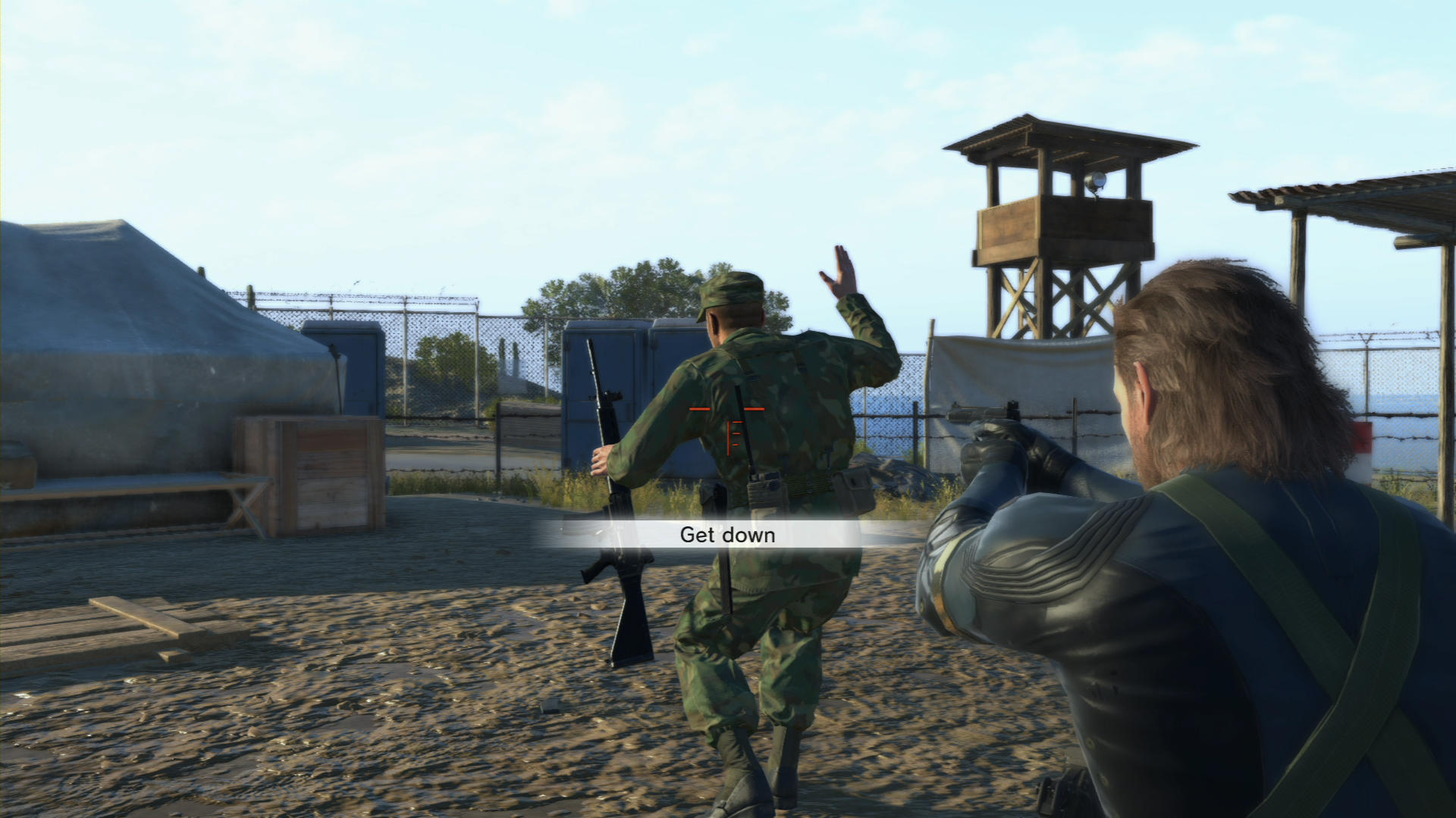 METAL GEAR SOLID V: GROUND ZEROES Game Screenshot