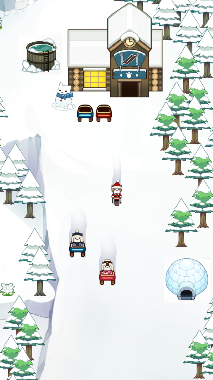 Captura de Tela do Jogo Floresta do Gato Lite