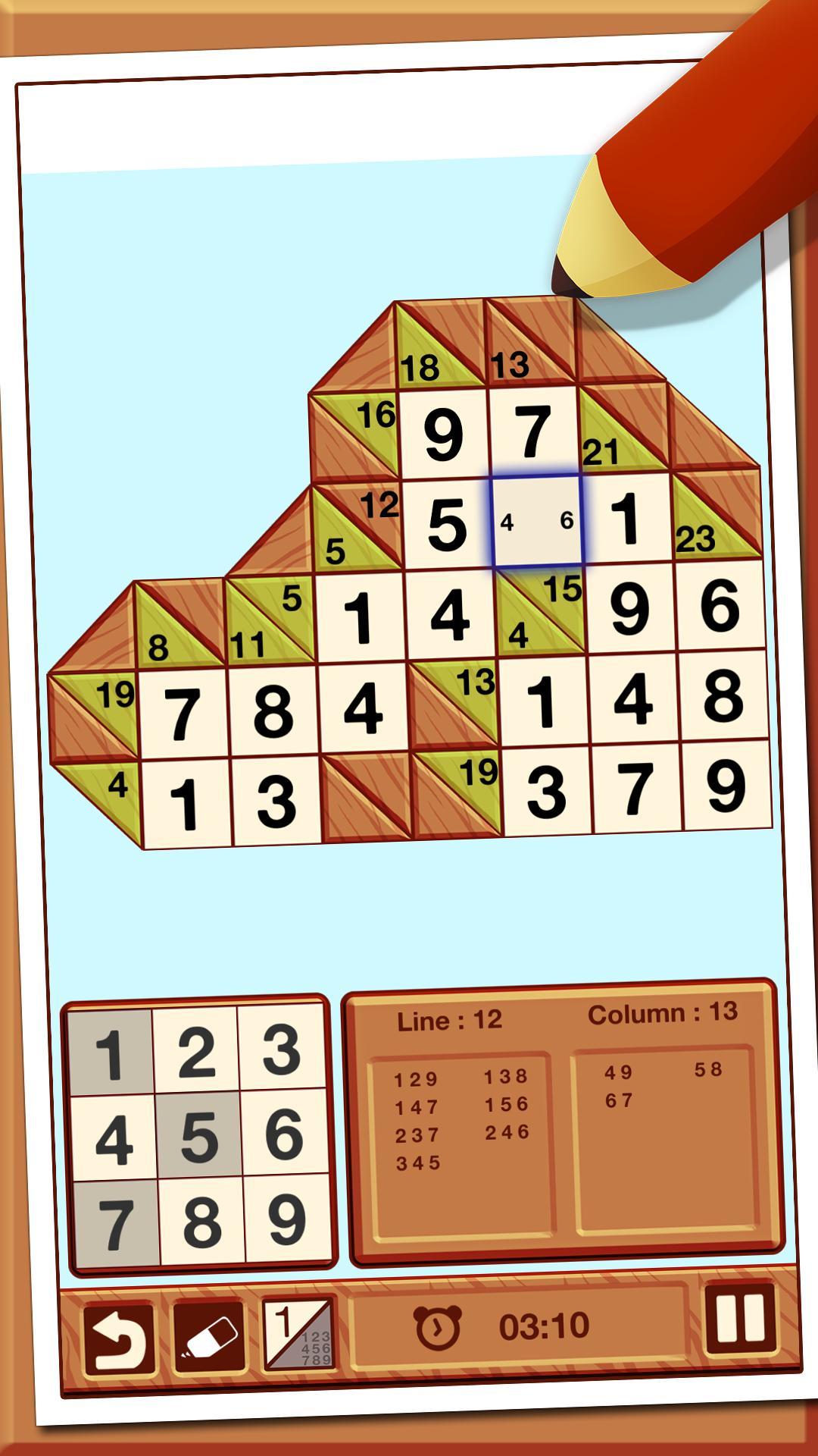 Kakuro Game Screenshot