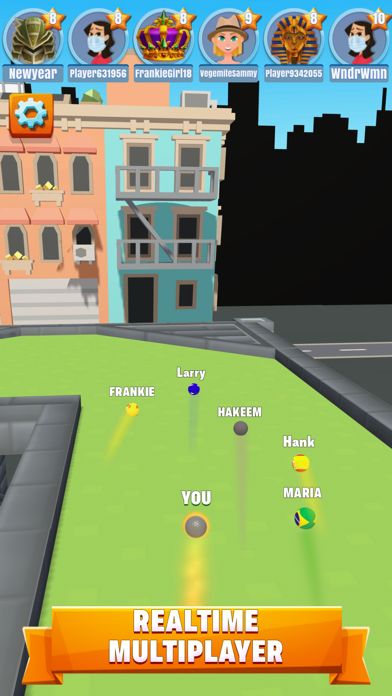 Ảnh chụp màn hình Mini Golf Star! Retro Spiel!