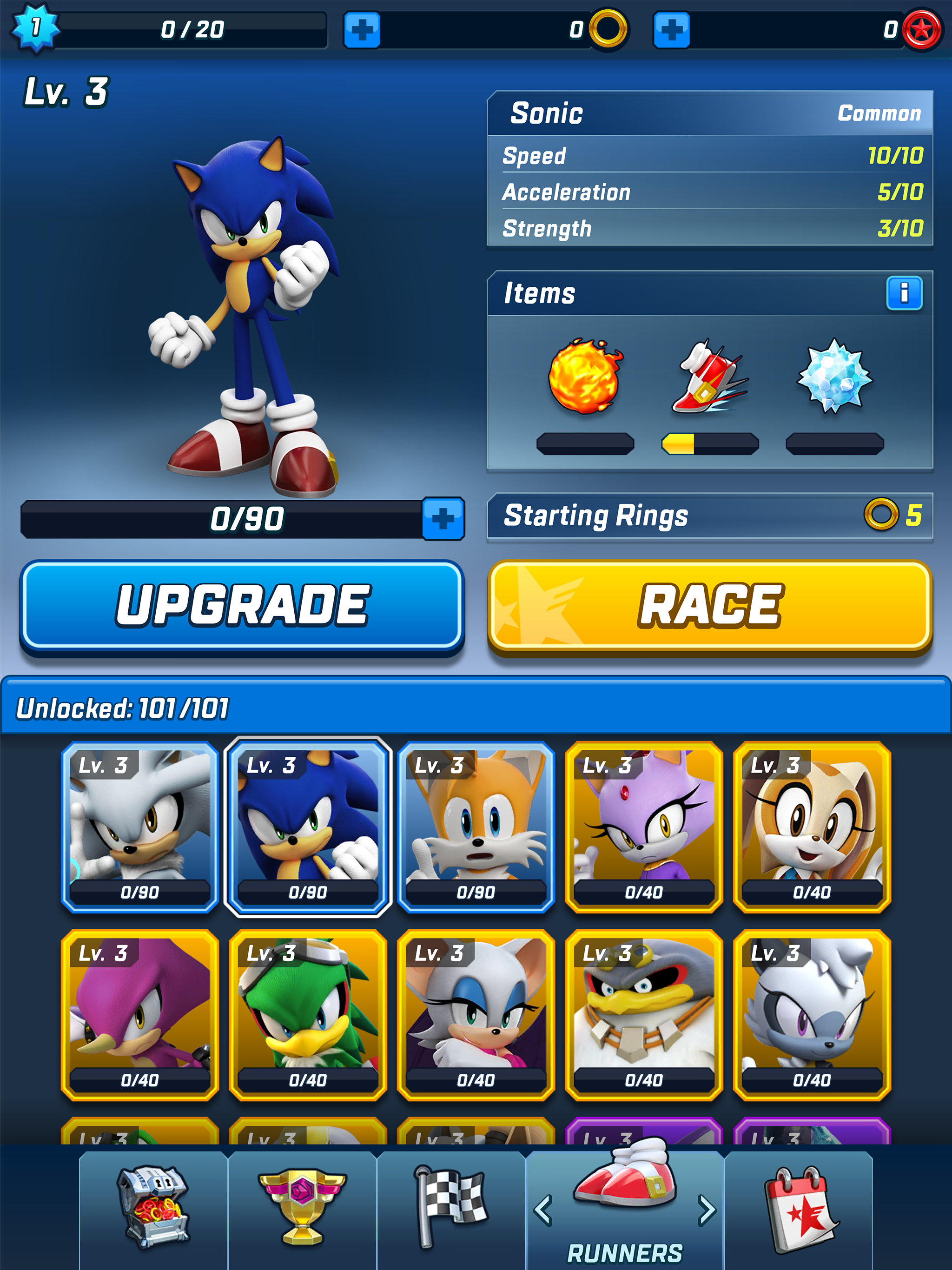 Sonic Forces: PvP Battle Race Game Screenshot