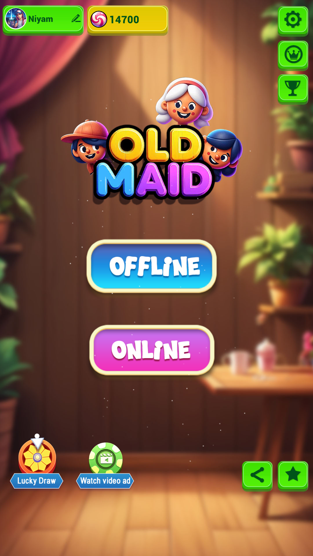 Old Maid: Fun Card Game! ゲームのスクリーンショット