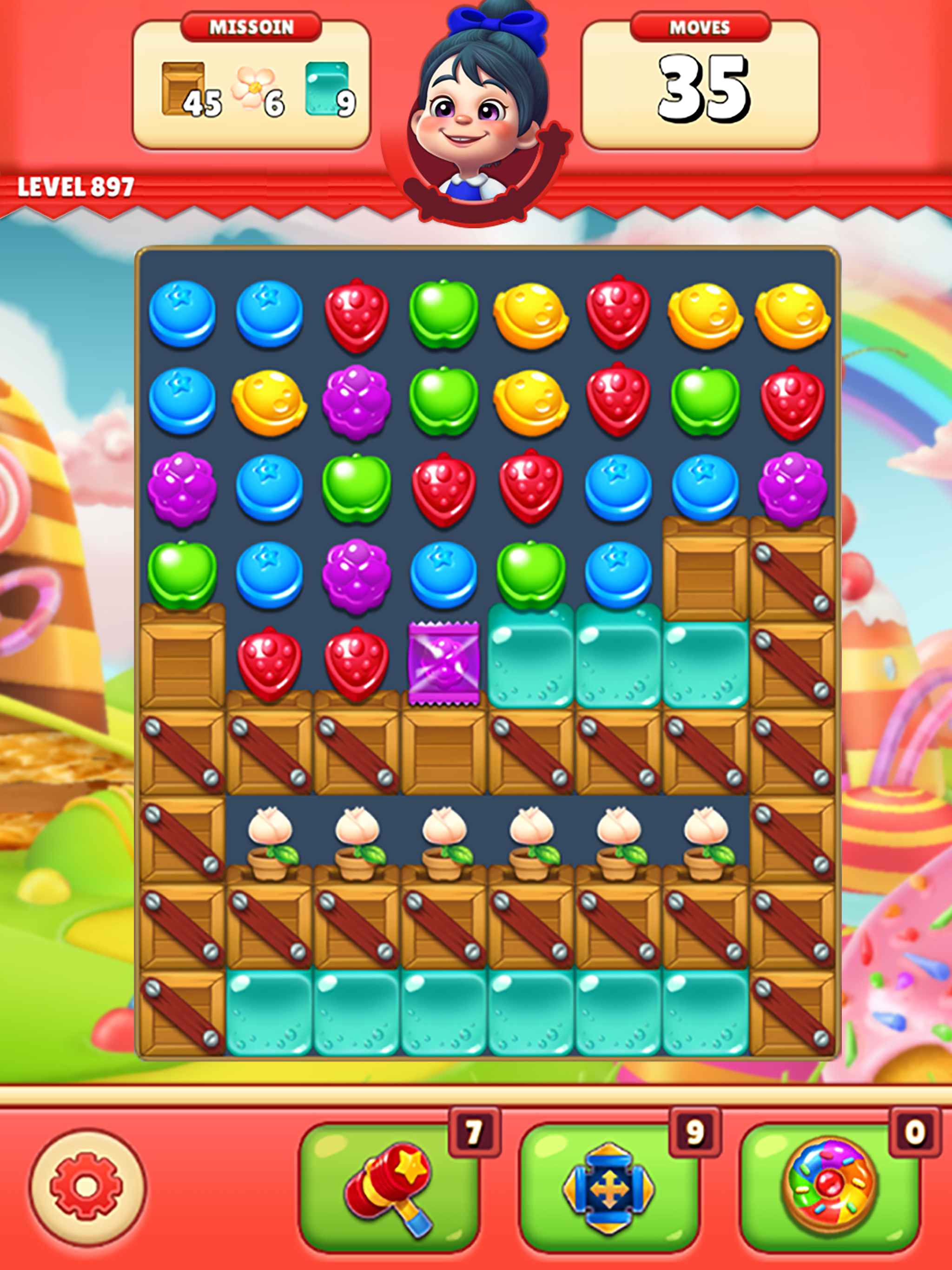 Sugar Hunter®: Match 3 Puzzle Game Screenshot