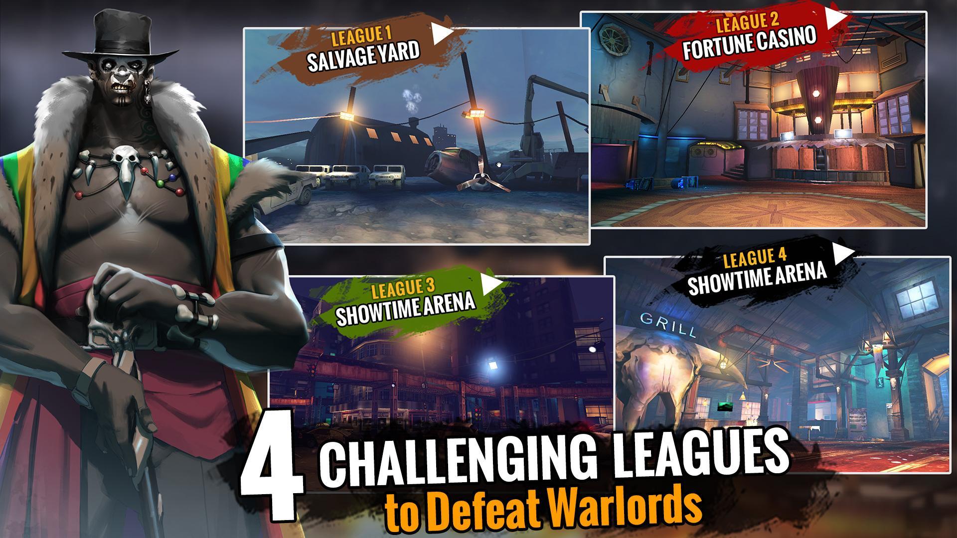 Zombie Ultimate Fighting Champ Game Screenshot