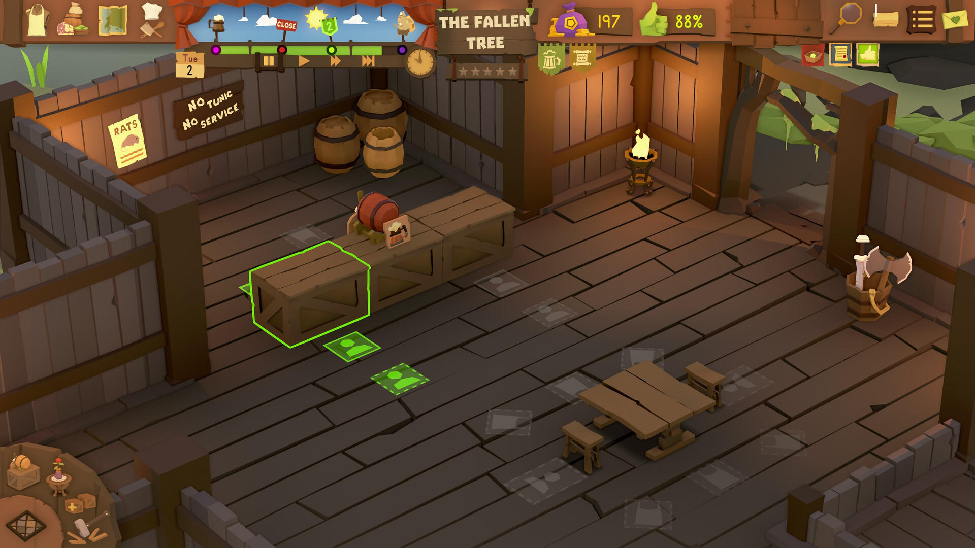 Screenshot of Tavern Keeper 🍻
