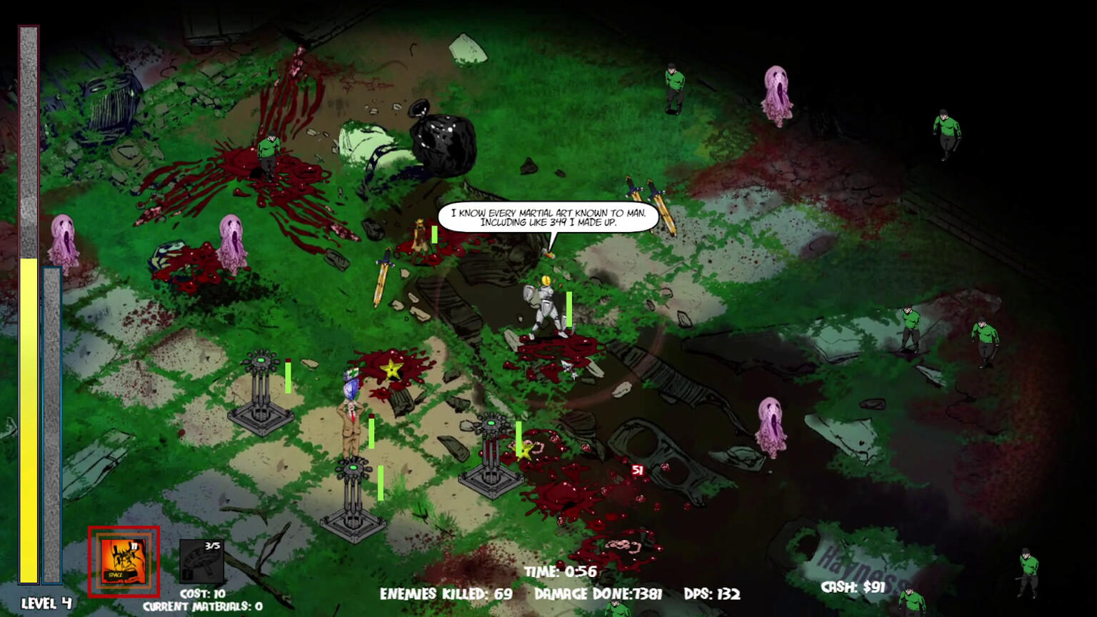 Second Rate Superheroes Game Screenshot