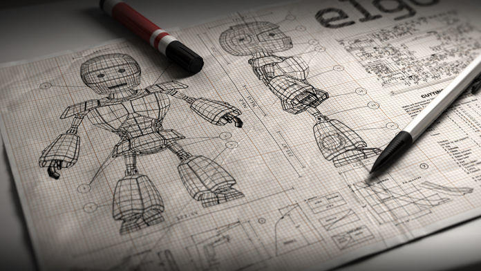 Atom Run Game Screenshot