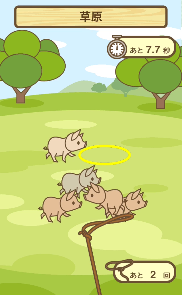 Скриншот игры ようとん場MIX