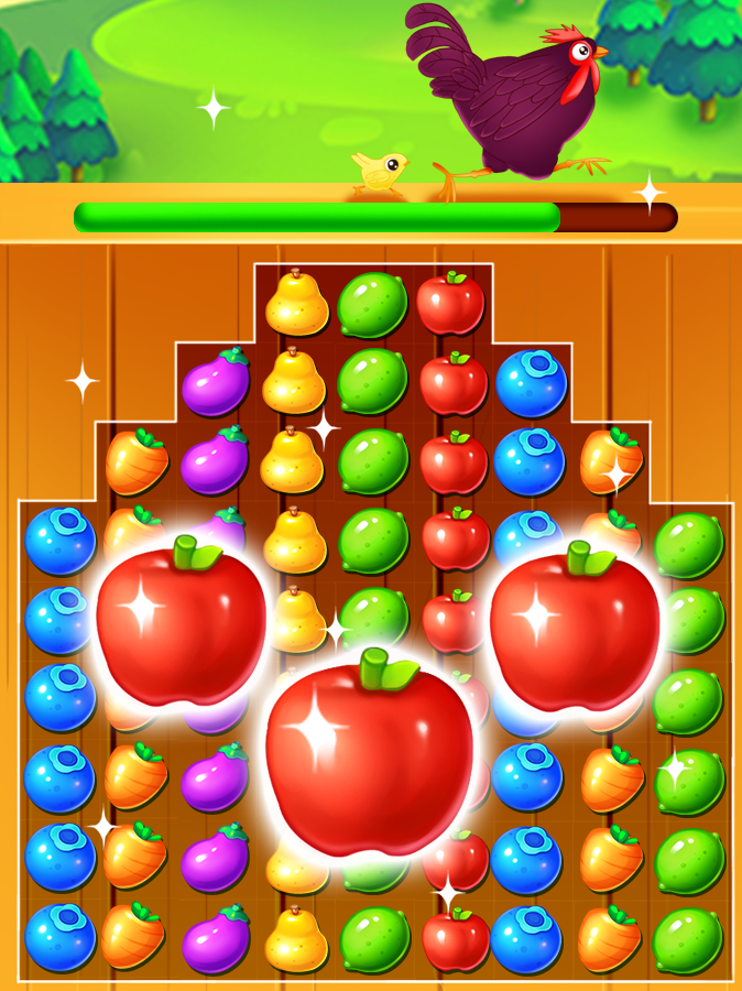 Cuplikan Layar Game Fruit Juicy Crush