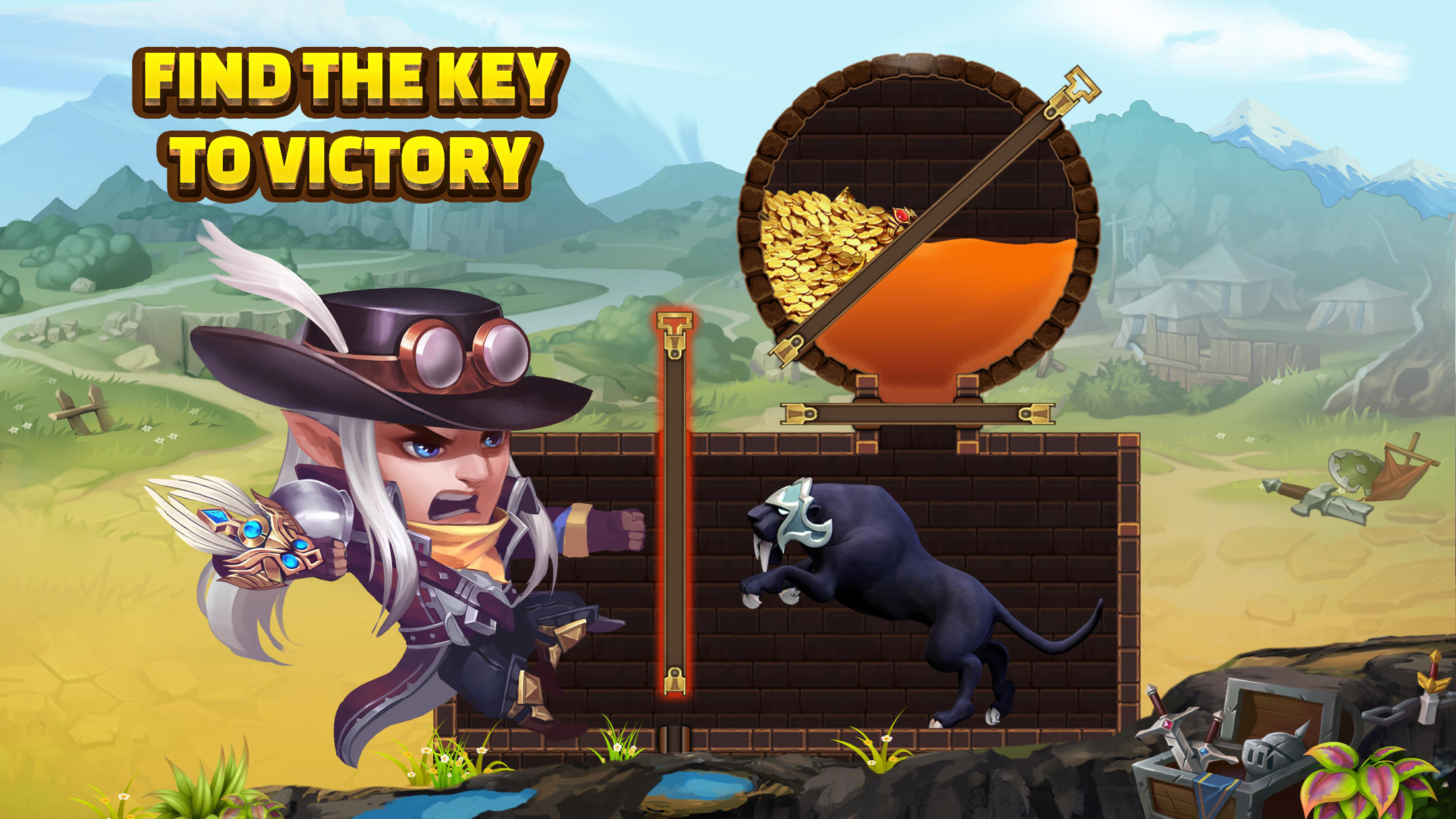Heroes Charge HD Game Screenshot