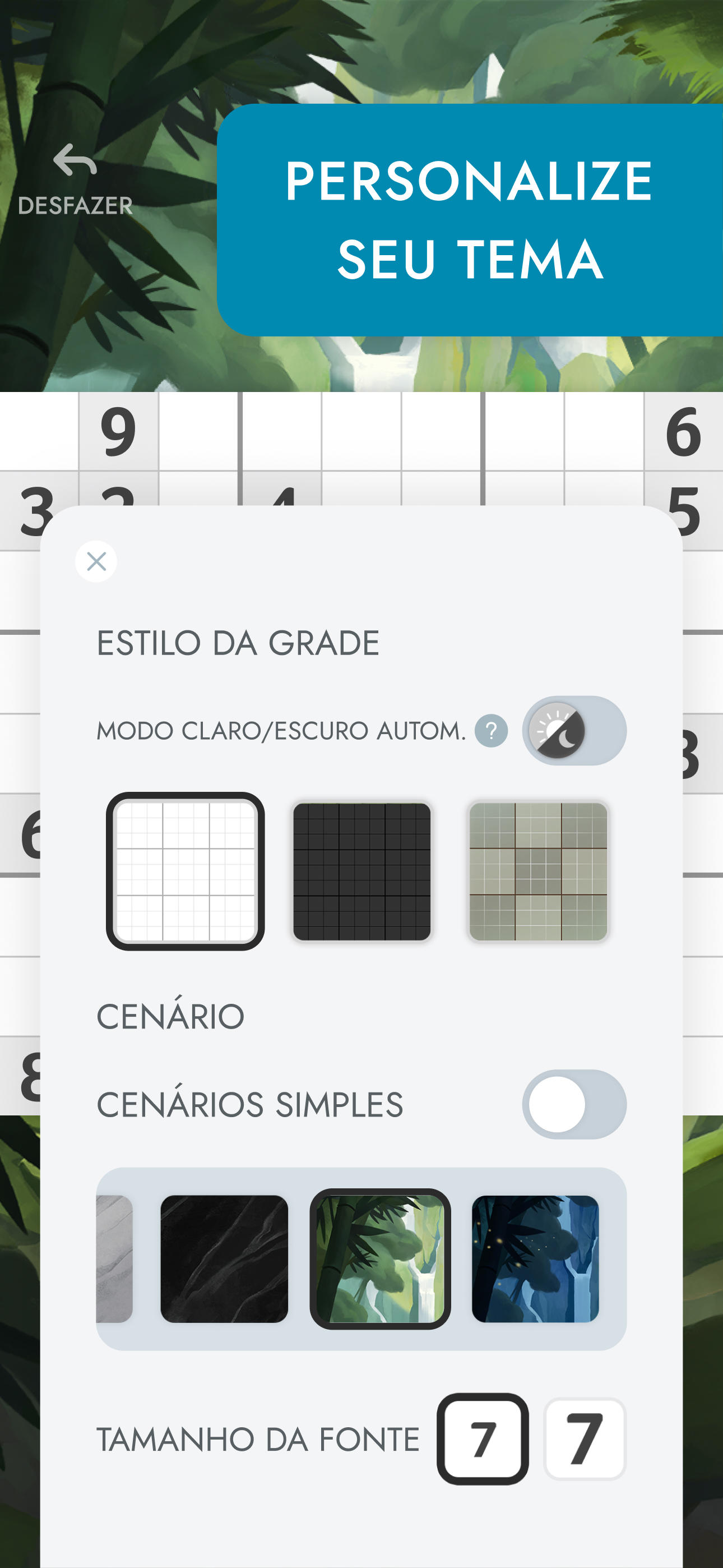 Captura de Tela do Jogo Sudoku